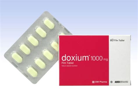 Doxium 1000 Mg 60 Tablet