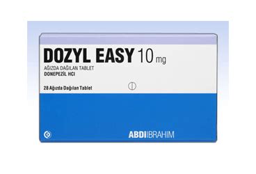 Dozyl Easy 10 Mg Agizda Dagilan 28 Tablet