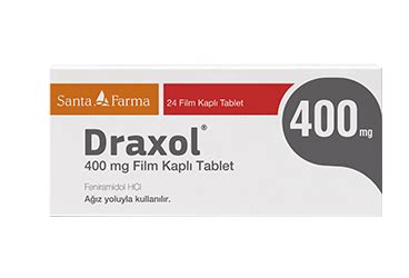 Draxol 400 Mg Film Kapli Tablet (24 Film Kapli Tablet)
