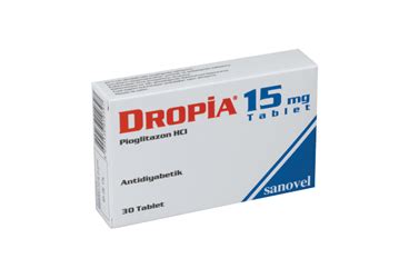 Dropia 15 Mg 30 Tablet