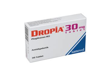 Dropia 30 Mg 90 Tablet
