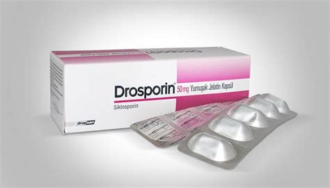 Drosporin 50 Mg 50 Yumusak Jelatin Kapsul