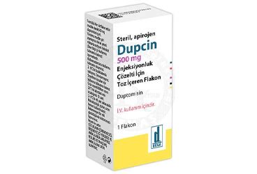 Dupcin 500 Mg Enjeksiyonluk Cozelti Icin Toz Iceren Flakon (1 Flakon)
