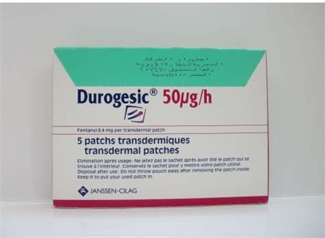 Durogesic 50 Mcg/saat 5 Transdermal Flaster