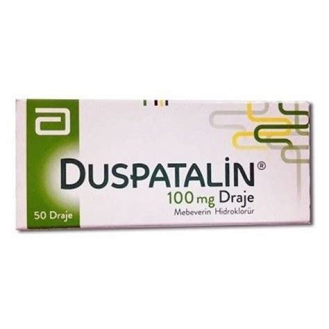 Duspatalin 100 Mg Kapli Tablet