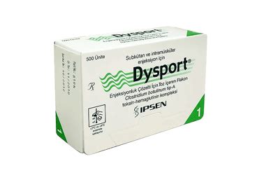 Dysport 500 U Enjeksiyonluk Cozelti Icin Toz Iceren Flakon