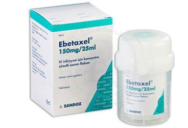 Ebetaxel 150mg/25 Ml Iv Inf. Icin Kon.coz.iceren Flakon
