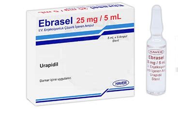 Ebrasel 50 Mg/10 Ml I.v. Enjeksiyonluk Cozelti Iceren Ampul (5 Ampul)