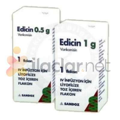Edicin 1 G Iv Infuzyon Icin Liyofilize Toz Iceren 5 Flakon