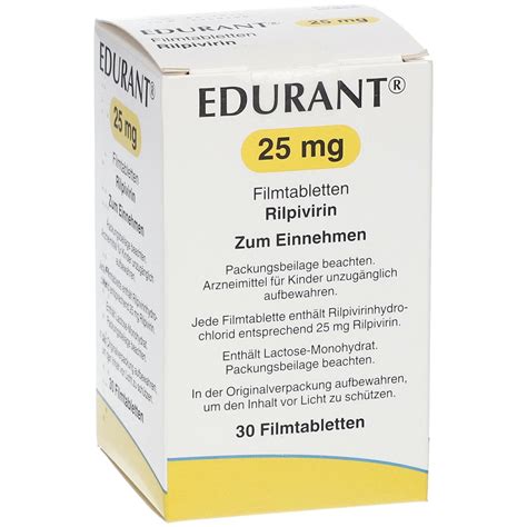 Edurant 25 Mg 30 Film Kapli Tablet