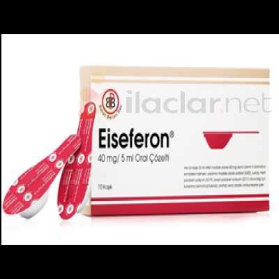 Eiseferon 40 Mg/5 Ml Oral Cozelti 10 Kasik