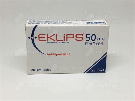 Eklips 50 Mg 28 Film Tablet