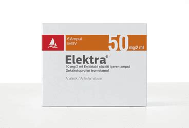 Elektra 50 Mg/2 Ml Enj. Cozelti Iceren 6 Ampul