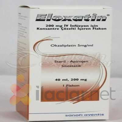 Eloxatin 200 Mg (5 Mg/ml) Iv Infuzyon Icin Konsantre Cozelti Iceren Flakon