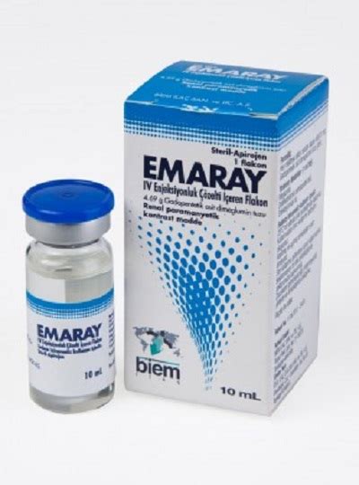 Emaray Iv Enjeksiyonluk Cozelti Iceren Flakon 10 Ml