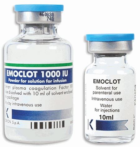 Emoclot Di Faktor Viii 1000 Iu 1 Flakon