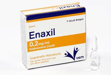Enaxil 0,2 Mg/ Ml Enjeksiyonluk Cozelti (5 Ampul)
