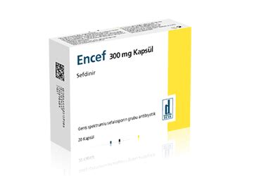 Encef 300 Mg 10 Kapsul