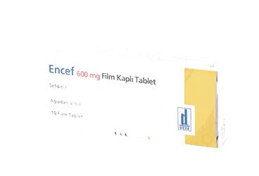 Encef 600 Mg Film Kapli Tablet ( 10 Tablet)