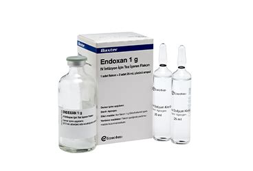 Endoxan 1g Iv Infuzyonluk Cozelti Tozu Iceren Flakon
