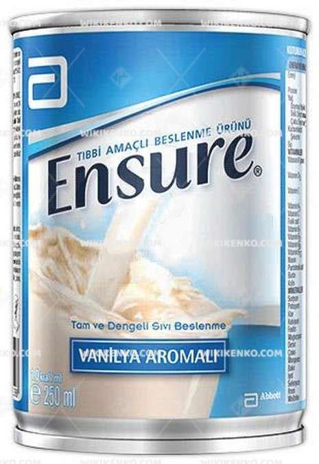 Ensure Vanilya Aromali 250 Ml
