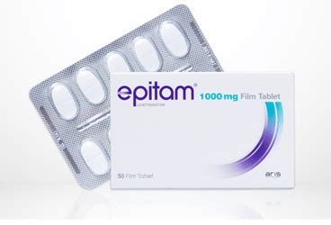 Epitam 1000 Mg 100 Film Tablet