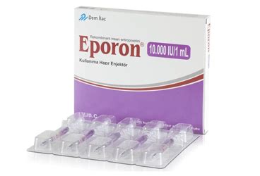 Eporon 10000 Iu/1,0 Ml Kullanima Hazir 6 Enjektor