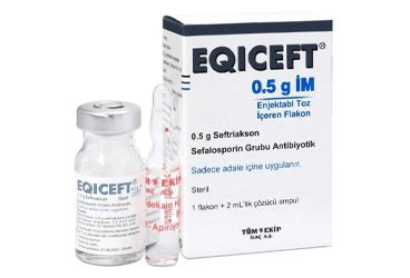 Eqiceft- Im 500 Mg 1 Flakon