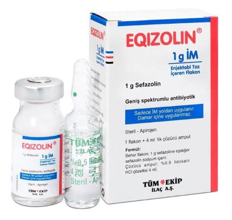 Eqizolin -im 250 Mg 1 Flakon