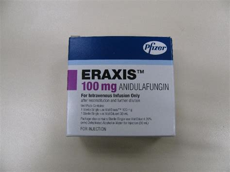 Eraxis 100 Mg Inf. Coz. Icin Toz Iceren 1 Flakon Ve Cozucu