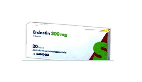 Erdobil 300 Mg Sert Kapsul (20 Kapsul)