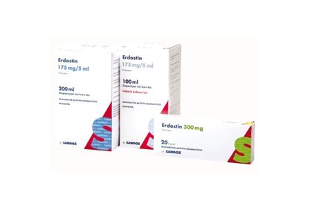 Erdostin 175 Mg /5 Ml Suspansiyon Icin Kuru Toz, 100 Ml