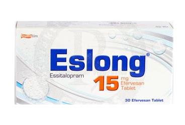 Eslong 15 Mg 30 Efervesan Tablet