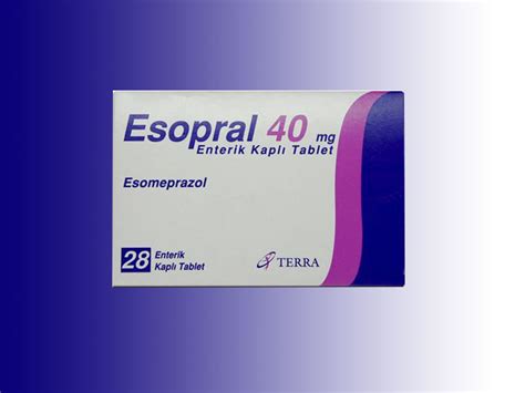 Esopral 40 Mg 28 Enterik Kapli Tablet
