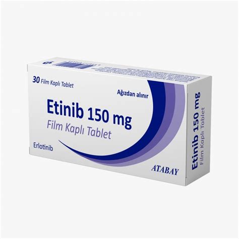 Etinib 150 Mg Film Kapli Tablet 