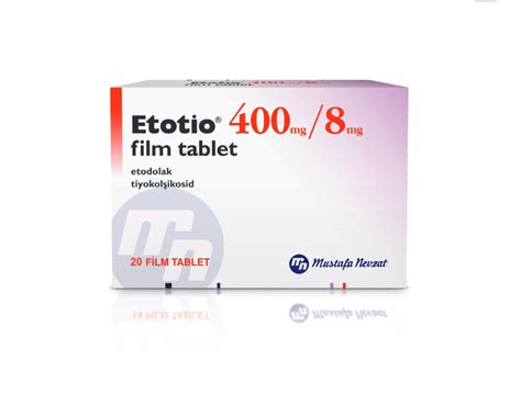 Etoplus 400 Mg/8 Mg/ 20 Mg 20 Film Tablet
