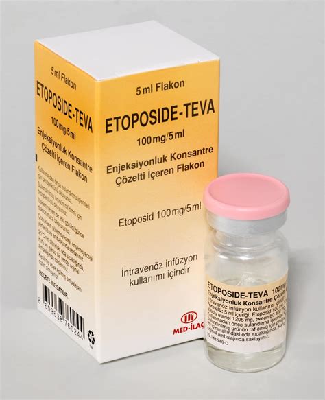 Etoposide-teva 100 Mg 1 Flakon