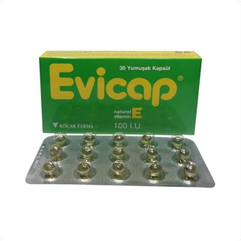 Evicap 100 Iu 30 Yumusak Kapsul
