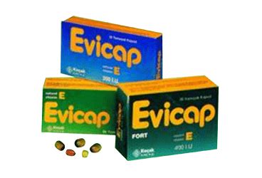 Evicap Fort 400 Iu 60 Yumusak Kapsul