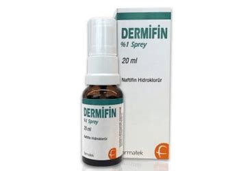 Exifin %1 Deriye Uygulanacak Sprey, Cozelti (20 Ml)