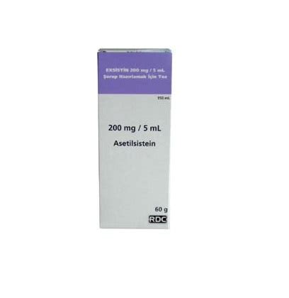Exsistin 200 Mg/5 Ml Surup Hazirlamak Icin Toz 150 Ml