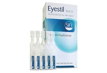 Eyestil Tek Doz Goz Damlasi (20 Flakon)