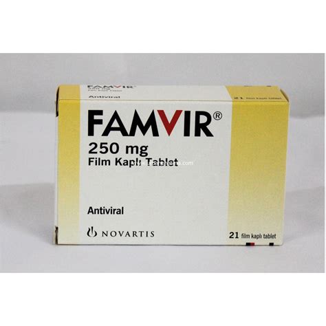 Famvir 250 Mg 21 Tablet