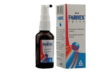 Farhex %0,15 / %0,12 Oral Sprey