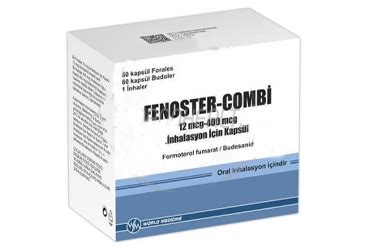 Fenoster Combi 12 Mcg/400 Mcg Inhalasyon Icin Kapsul (60+60 Kapsul)