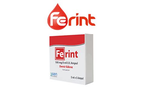 Ferint 100 Mg/5 Ml Iv Ampul (5 Ampul)