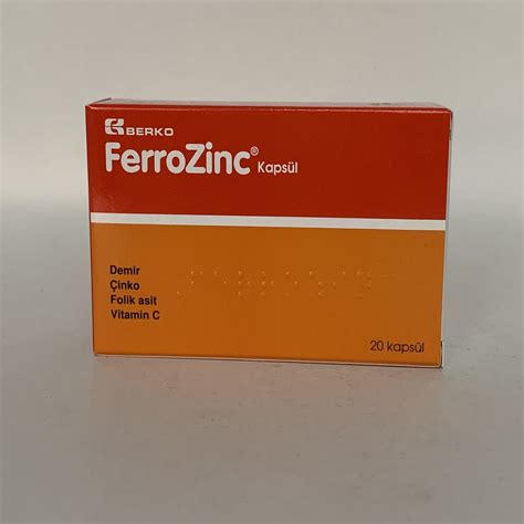 Ferrozinc 20 Kapsul
