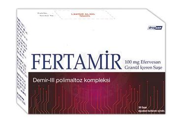 Fertamir 100 Mg Efervesan Granul Iceren Sase