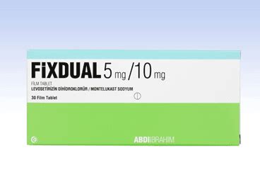Fixdual 5 Mg/10 Mg 90 Film Tablet