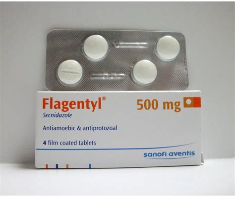 Flagentyl 500 Mg 4 Film Tablet